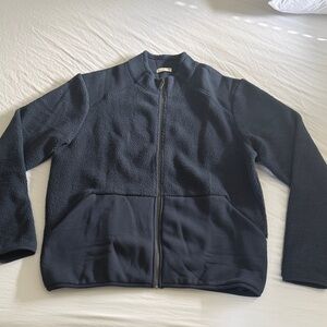 Men's Navy Fleece Jacket